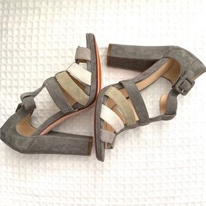 Cole Haan Nike Air Strappy Heel Sandals Size 8-1/2